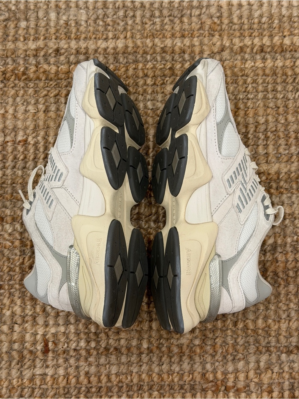New Balance 9060 Sea Salt/Concrete Sneakers - Picture 4 of 6